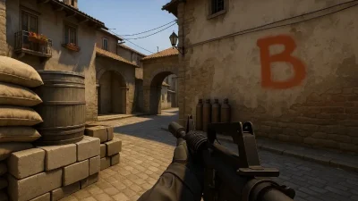Тактика удержания точки B на карте Inferno в CS2